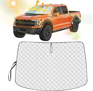 Improved jaronx sun visor compatible with Ford F150 2021-2022 Thick foldable sun visor.. Experience shopping freedom with DIAYTAR NIGERIA's vast selection and 5-8 day nationwide delivery service.