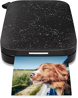 The portable photo printer hp sprocket (black black) instantly prints 2 x 3 inch zink glued photos from your iOS and Android device.. DIAYTAR NIGERIA transforms wishes into deliveries with our affordable and reliable e-commerce platform.