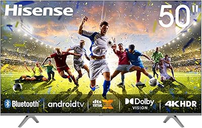 HISENSE 50 inch 50A7200F 4K Android UHD Google Play Dolby Vision HDR10 TV, HLG, HDMI 2.0 * 3, Bluetooth 5.0.. DIAYTAR NIGERIA: Your partner in affordable online shopping with dependable delivery within 8 days.