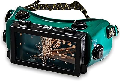 Green industrial industrial industrial welding glasses Kwiasafety | Eye protection against flame cut and metal | ANSI Z87.1 CEEN175F.. Shop with confidence on DIAYTAR Nigeria — quality products and timely delivery.