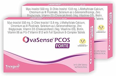 Trexen® Myo-INOSITOL SOPK FORTI SYNERISTIC 550 mg, D-HIRO-INOSITOL 13.8 mg, cholecalciférol, B complex, zinc, chrome serénium and micronutrients (30 tablets x 2 boxes = 60 tablets).. DIAYTAR NIGERIA makes online shopping accessible to all with budget-friendly prices and reliable delivery.