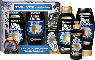Garnier Ultra soft nigel oil and black charcoal to purify and polish the skin, a routine in 3 steps.. DIAYTAR NIGERIA: Your gateway to affordable shopping with thousands of products delivered nationwide.