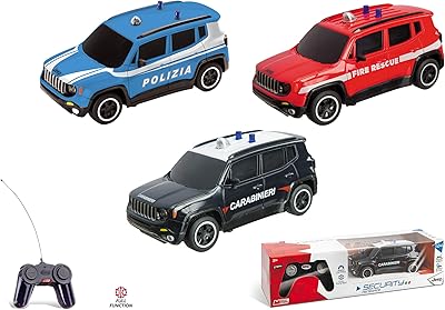 MONDO - RC JEEP RENEGADE SECURITY ETA car on scale 1:24, color, 63564.. Quick delivery. Quality products. Great deals. That’s DIAYTAR Nigeria.