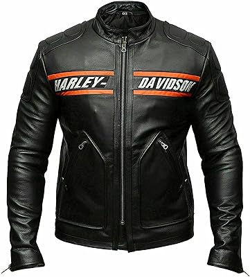 Leather jacket Gildish Biker - Black motorcycle jacket HD Bill Goldberg For Men - Leather jacket Cafe Racer for Men.. Experience shopping without limits at DIAYTAR NIGERIA, where affordability meets convenience in just days.