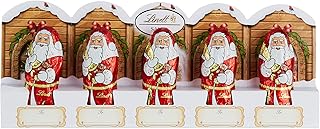 Christmas prediction Lindt Mini Santa Claus 10 g (pack of 5).. DIAYTAR NIGERIA brings the market to your fingertips with affordable prices and prompt delivery service.