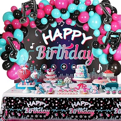 Our VER 130 pieces Tik tok birthday birthday party decorations.. DIAYTAR NIGERIA: Where value meets variety with reliable nationwide delivery in under 8 days.
