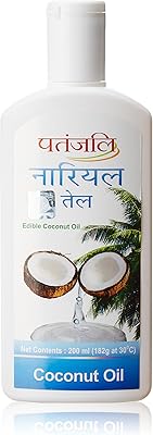 Coconut oil Patanjali, 200 ml (3) package.. DIAYTAR NIGERIA: Revolutionizing how Nigerians shop with affordable prices and prompt delivery services.