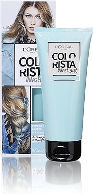 Semi-permanent hair coloring L'Oréal Colorista Wash Out Aqua Blue.. Skip the lines and shop online — DIAYTAR Nigeria delivers to your door in days.