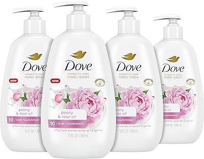 Hand wash Dove Advanced Care with peony and pink oil, 4 units for soft and smooth skin, more moisturizing than the main soap for ordinary hands, 12 oz.. Your comprehensive marketplace awaits at DIAYTAR NIGERIA with affordable prices and reliable delivery times.