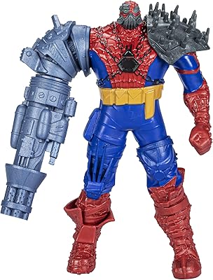 Marvel Spider-Man: Cyborg Woman Across the Verse Game, luxury action figurine on a 6-inch scale, children's toys from 4 years old, F6004.. Shop with purpose and save with DIAYTAR NIGERIA's extensive platform and nationwide delivery service.