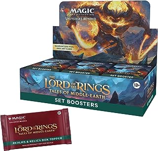 Magic: The Gathering The Lord of the Rings: Booster Box The Tales of Middle -Middle - 30 Packs (360 Magic Cards).. DIAYTAR NIGERIA transforms dreams into deliveries with our affordable prices and 5-8 day shipping.