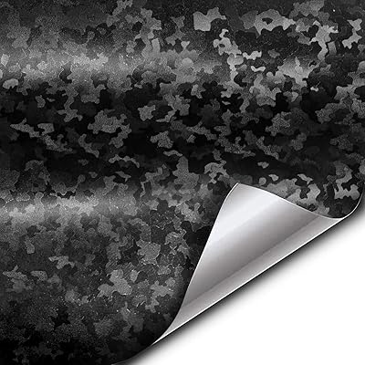 VVIVID + Black Stealth Mini Vinyl Roll Camouflage 2020 (1.5 ft x 5 ft).. Shop with purpose at DIAYTAR NIGERIA and discover a world of products at budget-friendly prices.