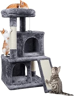 Yahi tech interior cat tree, 36 -inch chat tower with extra large perch, scratches, scrapering board, pendant ball, play turn for cats and kittens.. Find everything you need at prices you'll love with DIAYTAR NIGERIA's comprehensive e-commerce platform.