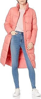 Long waterproof and light cocoon coat Amazon essentials for women, pink, medium.. Shop with confidence on DIAYTAR Nigeria — quality products and timely delivery.