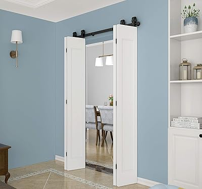 Sliding rail tool for folding door DEHD 75 ", 1 room, black flat top roll, set for 4 doors (without door).. Affordable choices, delivered fast — that's the DIAYTAR Nigeria promise.