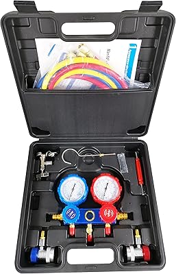 AC 3 -way AC diagnostic collector kit for loading Fréon compatible with refrigerants.. Fast, affordable, and reliable — that’s the DIAYTAR Nigeria experience.