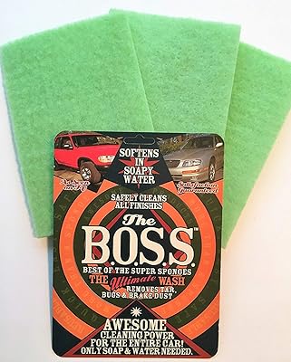 Boss car sponge, package of 3 for the price of 2!.. DIAYTAR NIGERIA: Your trusted e-commerce partner with extensive product choices and affordable delivery.
