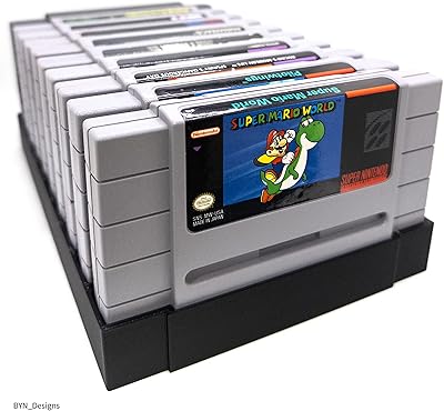 Game cartridge support for super nintendo games - can contain up to 10 games - snes display tray.. DIAYTAR NIGERIA brings the market to your screen with thousands of affordable products delivered to your door.