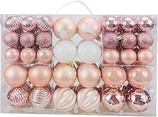 86 Pink gold Christmas balls for decoration.. Looking for trendy fashion, home essentials, or electronics? DIAYTAR Nigeria has it all and delivers within days, not weeks.