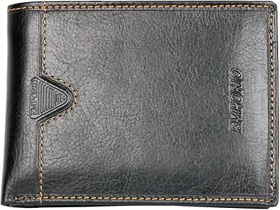 True leather portfolio emporio, black, one size, classic.. DIAYTAR NIGERIA brings satisfaction with every purchase through affordable prices and prompt shipping.