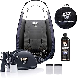 Professional tanning machine kit - includes a spray + 1 l tanning tent (33.8 oz) of tanning solution for bronze tanning professionals.. Explore the biggest product variety online — only at DIAYTAR Nigeria.
