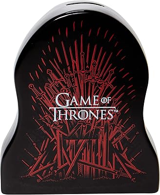 Department 56 Game of Thrones Thrones of Game of Thrones, scale 19.5 cm, black.. DIAYTAR NIGERIA: Where shopping meets satisfaction with affordable prices and prompt delivery services.