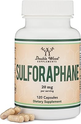 Sulforaphane supplement - 20 mg of sulforaphane activated and stabilized by portion (120 capsules) Powerful broccoli extract for healthy aging by double Wood Supplement.. Shop for everything you need at DIAYTAR NIGERIA, with budget-friendly prices and quick delivery.