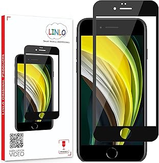 LINLO Wallpaper Protector in tempered glass compatible with Apple iPhone SE 3 2022/Apple iPhone SE 2 2020/Apple iPhone 7/Apple iPhone 8 with edge -to -edge blanket and easy installation kit, set of 1, black.. Nigeria's e-commerce leader delivers unmatched variety and value to your doorstep in just 5-8 days.