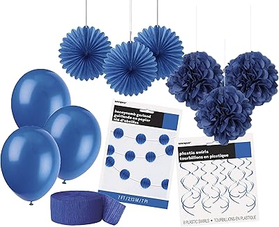 Set of unique royal festive decorations 63841 63841-Bleu Royal, pack of 1.. Shop like never before with DIAYTAR NIGERIA's comprehensive marketplace and budget-friendly shipping.
