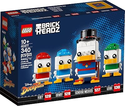 Disney brick heads 40477 lego scrooge mcduck, huey et louie.. Your everyday shopping destination, DIAYTAR NIGERIA offers unbeatable value with quick delivery times.