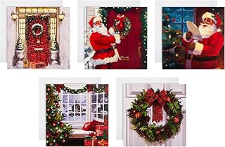 Hallmark charitable Christmas cards - Package of 30 in 5 traditional models.. DIAYTAR NIGERIA transforms dreams into deliveries with our affordable prices and 5-8 day shipping.