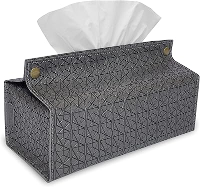 Leather handkerchief box support The art - Interior decorations for living room, bedroom, desk, car tissue box (iron).. DIAYTAR NIGERIA: Connecting Nigerians with their needs through our affordable and diverse marketplace.