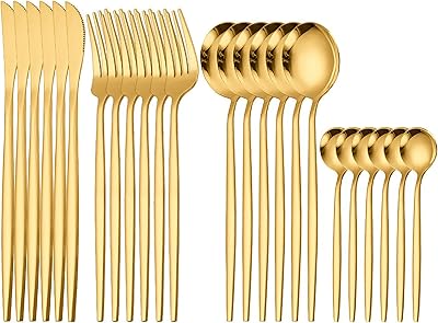 Aerez Bifrost Set of modern stainless steel cutlery with handle.. DIAYTAR NIGERIA: Where shopping is easy, prices are low, and delivery is just days away.