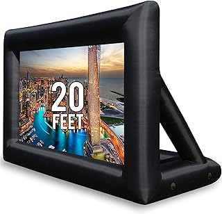Como Ger projection screen giant 20 -foot projection for outdoor use.. DIAYTAR NIGERIA redefines convenience with our vast product selection and swift nationwide delivery.