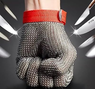 Castweave gloves resistant to stainless steel cuts and metal mesh to chop, slice and peel (size M).. DIAYTAR NIGERIA brings online shopping to every Nigerian with affordable prices and reliable shipping.