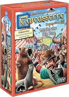 Z -man Games Carcassonne under the marquee - Extension board game - 7 years old.. Your complete e-commerce solution, DIAYTAR NIGERIA offers variety and value with nationwide shipping.