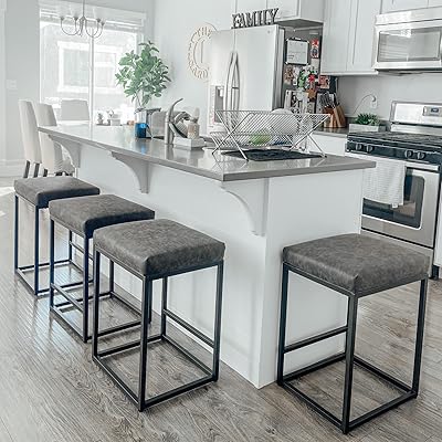 Set of bar stools 4 pieces phi villa without file 24.. From fashion trends to home essentials — find it on DIAYTAR Nigeria.