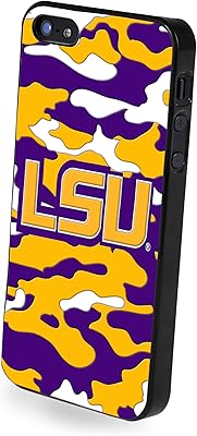 Rigid shell for iPhone 5/5S with Camouflage logo of the Forever Collectible NCAA team - Retail sale packaging - LSU Tigers.. Shop with purpose and save with DIAYTAR NIGERIA's extensive platform and nationwide delivery service.