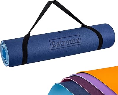 Nutricating yoga mat with printed lines - 183 x 61 cm, thickness 0.6 mm - Fitness mat with double layer for yoga, pilates, exercise - Ecological training carpet for the house or the pink color gym.. DIAYTAR NIGERIA: Nigeria's answer to affordable online shopping with reliable 5-8 day delivery guarantee.