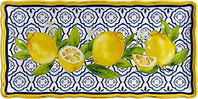 Cookie tray The Mélamine Palermo Lemon 297Pal Cadeux, 25.4 cm x 12.7 cm.. Discover a world of affordable shopping with DIAYTAR NIGERIA's vast marketplace delivered to you in days.