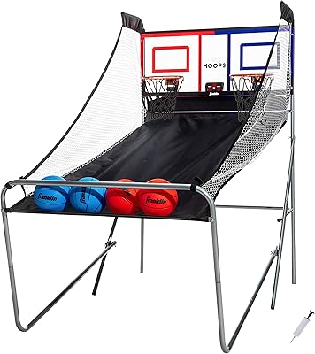 Basketball game Franklin Sports Arcade - Basketball game game in the room - 2 players - Includes an electronic dashboard and 4 mini basketball balls.. DIAYTAR NIGERIA: Your affordable gateway to thousands of products delivered within a week.