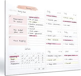 Unbeatable weekly planning notebook.. Experience budget-friendly shopping at DIAYTAR NIGERIA, Nigeria's premier online marketplace with quick delivery.