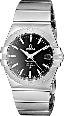 Omega for men's watch 123.10.35.20.01.001 Constellation chronometer watch with black dial.. Say goodbye to limited options and long shipping times. DIAYTAR Nigeria delivers variety, quality, and affordability straight to your door.