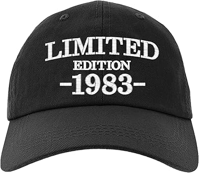 Baseball cap 40th anniversary 1983 in limited edition - all original parts, one size.. DIAYTAR NIGERIA delivers on our promise of variety, affordability, and prompt nationwide service.