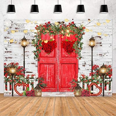 NOTAZANO SAINT VALENTIN PHOTO POLD ROBER BOUND TOES LOVE COITTLE BRICH WALL Valentine's Day Wedding Background Pre-Mariage Photo Booth Studio Supplies 7x5ft.. Shop with confidence at DIAYTAR NIGERIA, offering thousands of products with budget-friendly shipping.