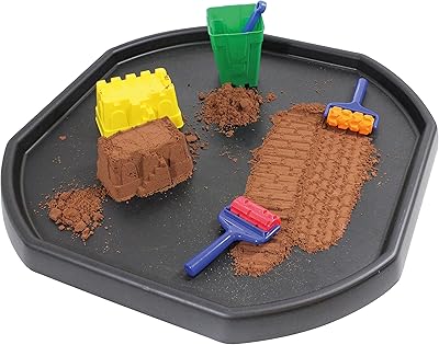 KUB® original Tuff tray - Made in the United Kingdom - Perfect for interior and exterior activities - for games in the garden and adventures in the sandbox (black).. DIAYTAR NIGERIA connects you with thousands of products at competitive prices, delivered within a week.