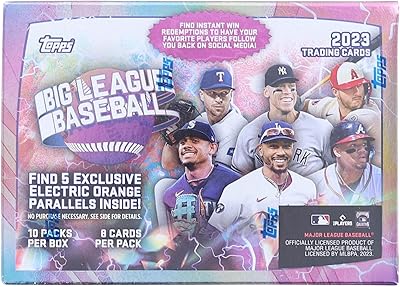 Big League Baseball 2023 Topps Box.. Experience the ease of modern shopping with DIAYTAR NIGERIA's comprehensive platform and quick delivery.