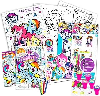 My Little Pony Coloring Book with Crey Stickers.. Your everyday shopping destination, DIAYTAR NIGERIA offers quality and value delivered within days.