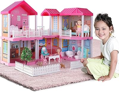 Vibe Fire Dream House Construction Home Construction Toys, Model Furniture, DIY house, Accessories, Mobile Slides, Pets and Dolls, Doll House to play in celebration, Gift for Boys and Girls (11 pieces) (6 pieces).. Shop with confidence at DIAYTAR NIGERIA, offering thousands of products with budget-friendly shipping.