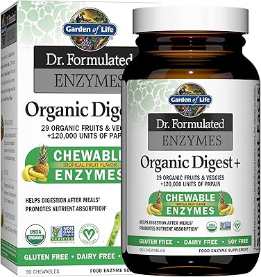 Supplement of Biological Croququer Garden of Life - Dr. Organic Enzymes Digest+, 90 chewable tablets.. Embrace a new era of online shopping with DIAYTAR NIGERIA's extensive range and budget-friendly prices.